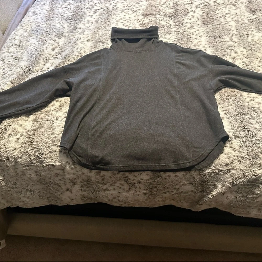 Varley Dark Gray Milton Sweater XL - Picture 2 of 4